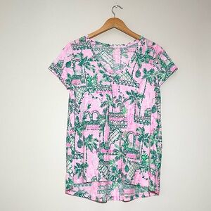 Lilly Pulitzer Etta V-Neck Top